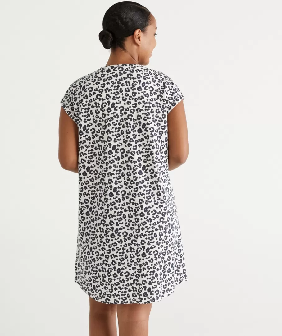 Australian Cotton Animal V Neck Nightie-Sussan Cheap