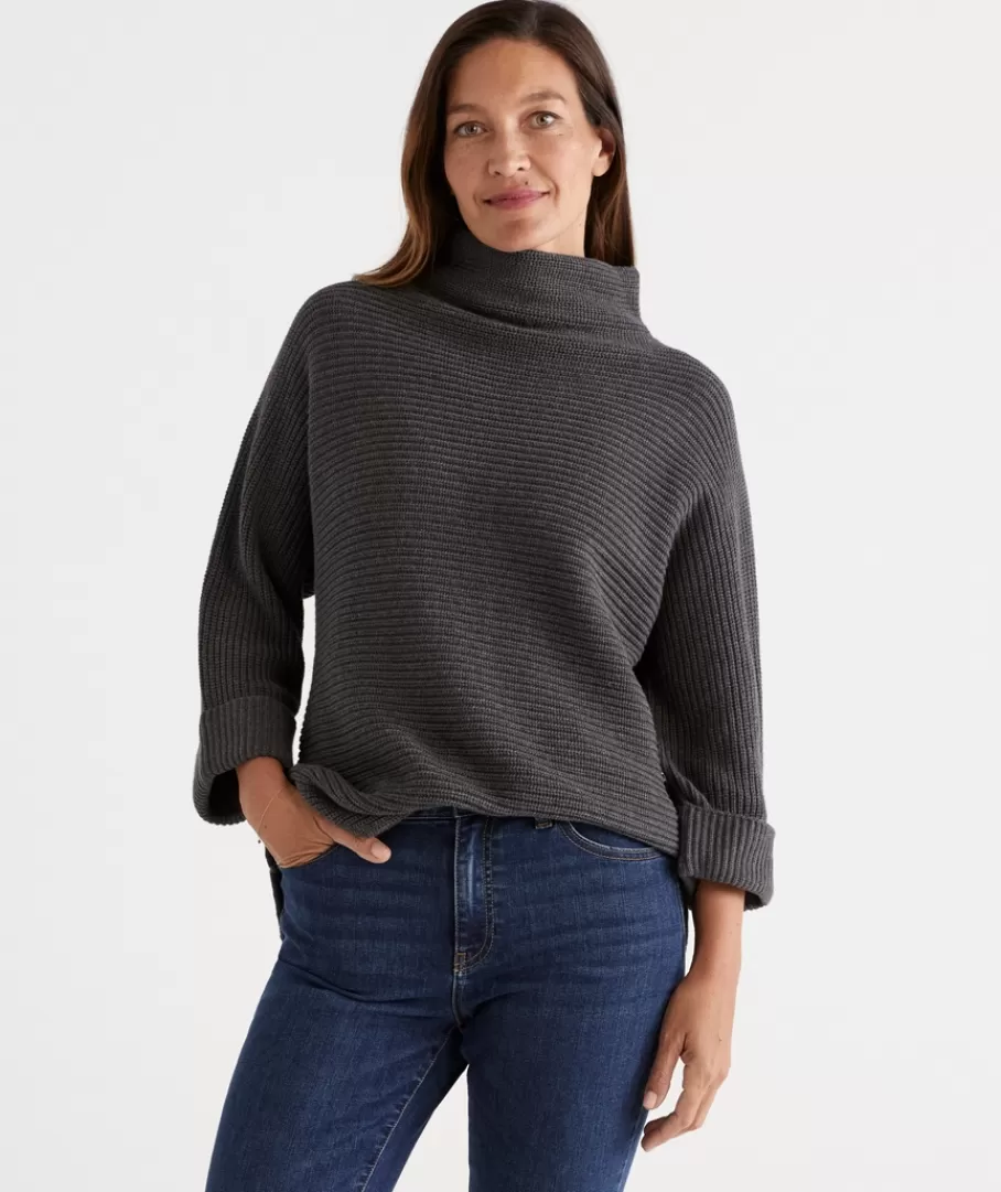 Australian Cotton Batwing Pullover-Sussan Hot