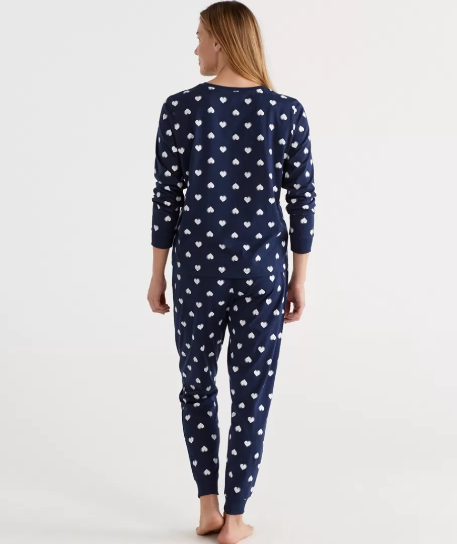 Australian Cotton Heart Pyjama Set-Sussan Discount