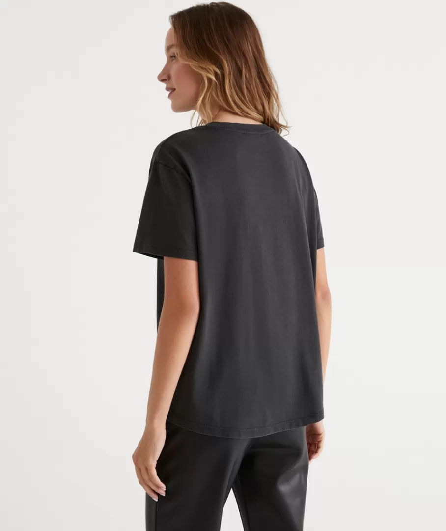 Australian Cotton La Logo Tee-Sussan Sale