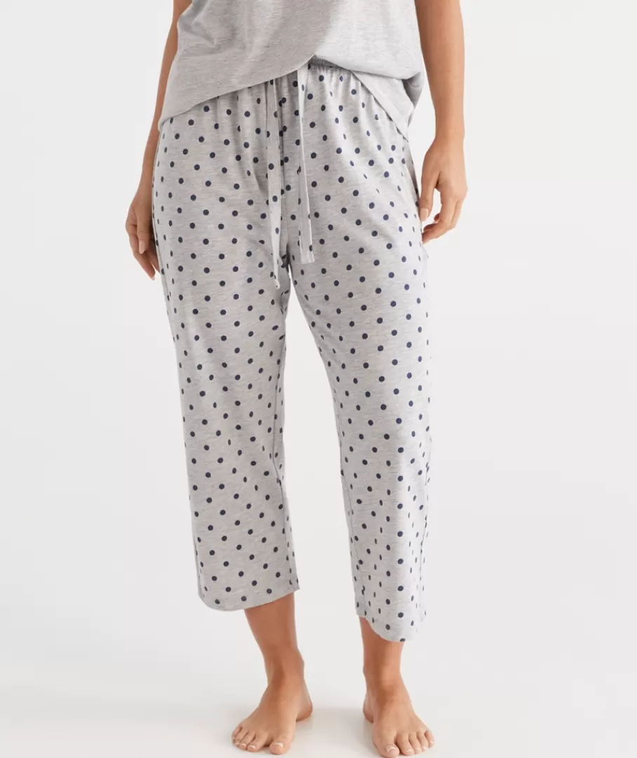 Australian Cotton Spot ¾ Pyjama Pant-Sussan Cheap