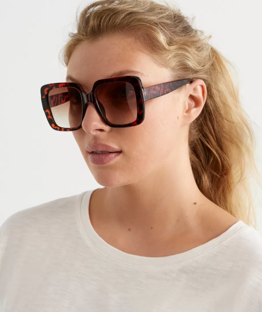 Carmona Dark Tortoise Sunglasses-Sussan Fashion