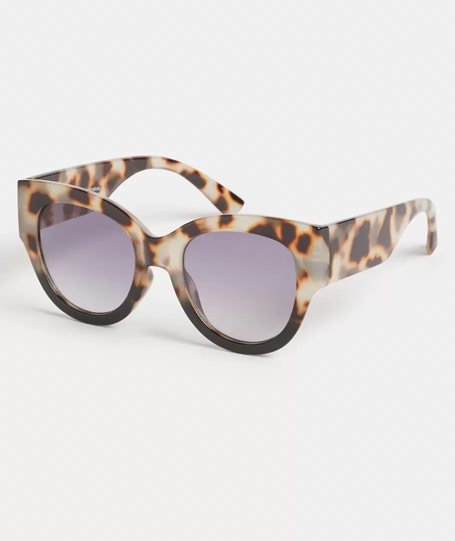 Dailia Black Tort Sunglasses-Sussan Sale