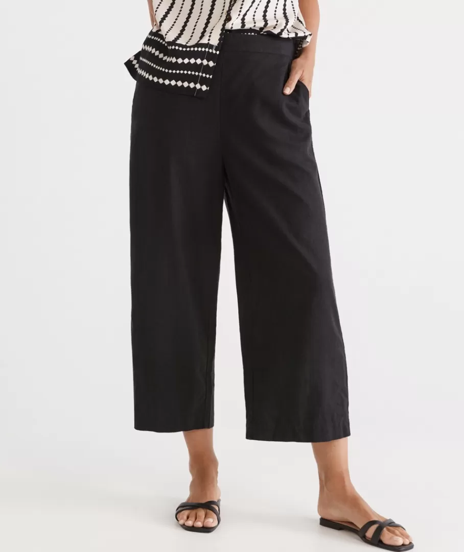 Flat Front Culotte-Sussan Fashion