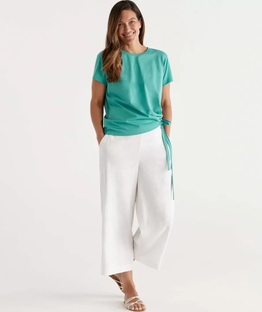 Flat Front Culotte-Sussan Best Sale