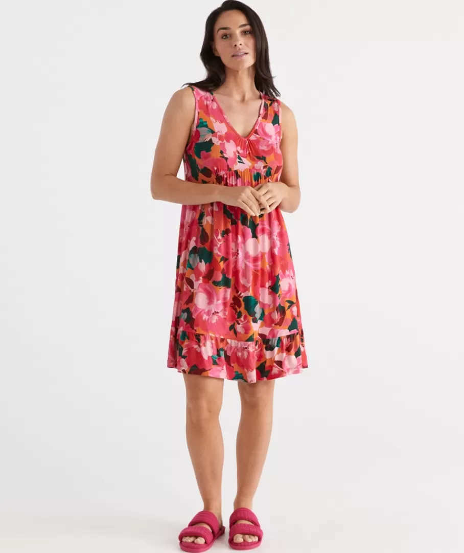 Floral Bloom Nightie-Sussan Flash Sale