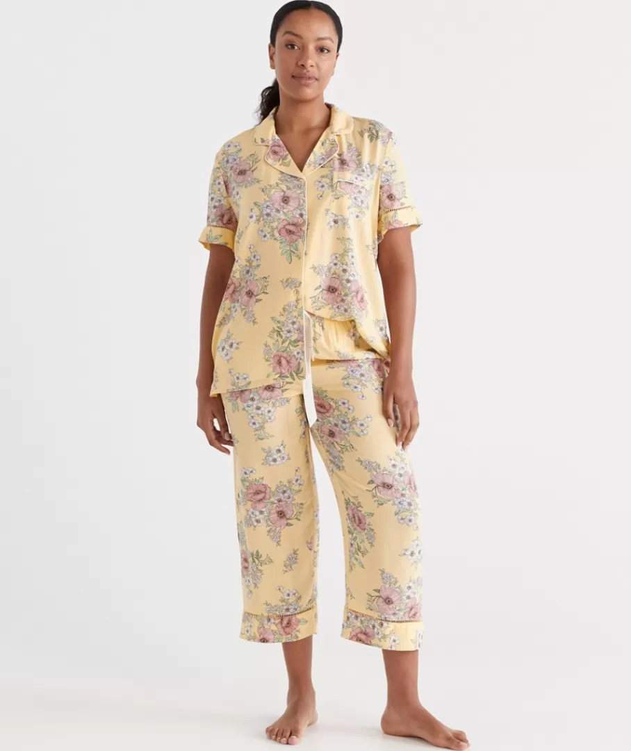 Floral Pyjama Set-Sussan Online