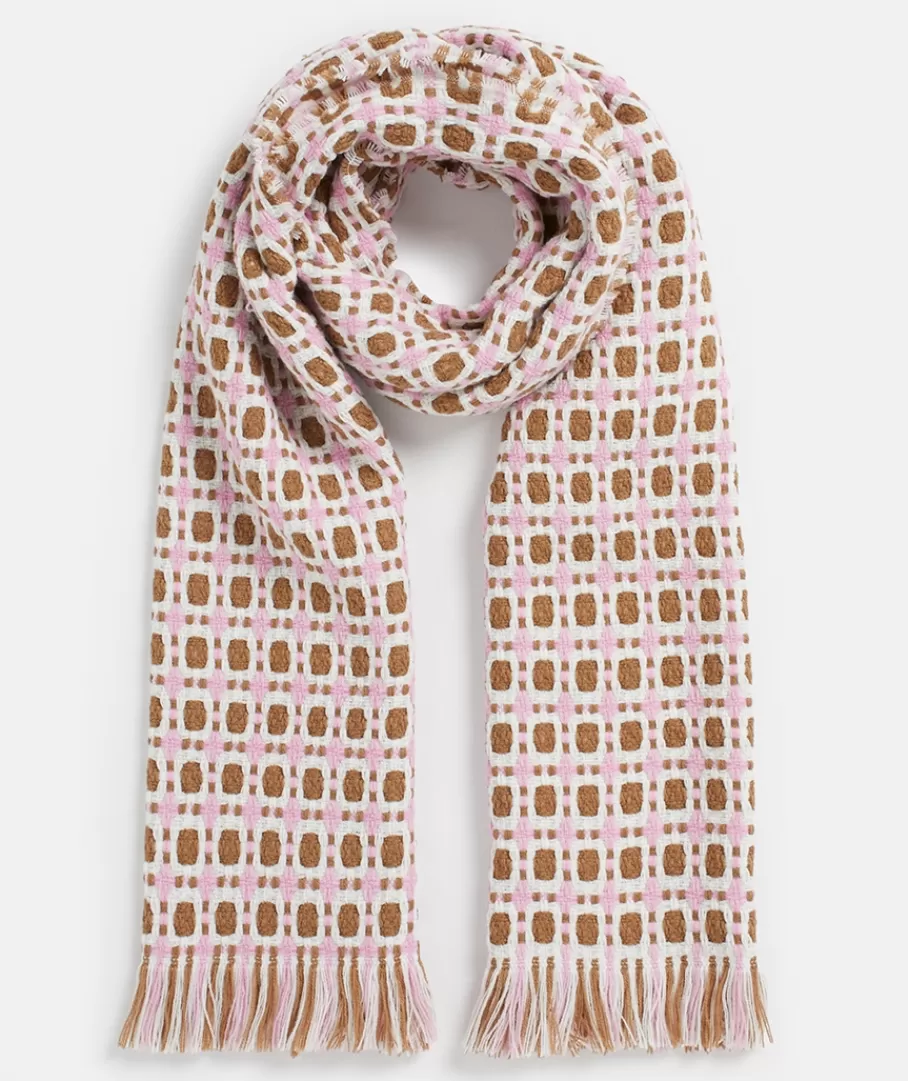 Jacquard Geo Scarf-Sussan Outlet