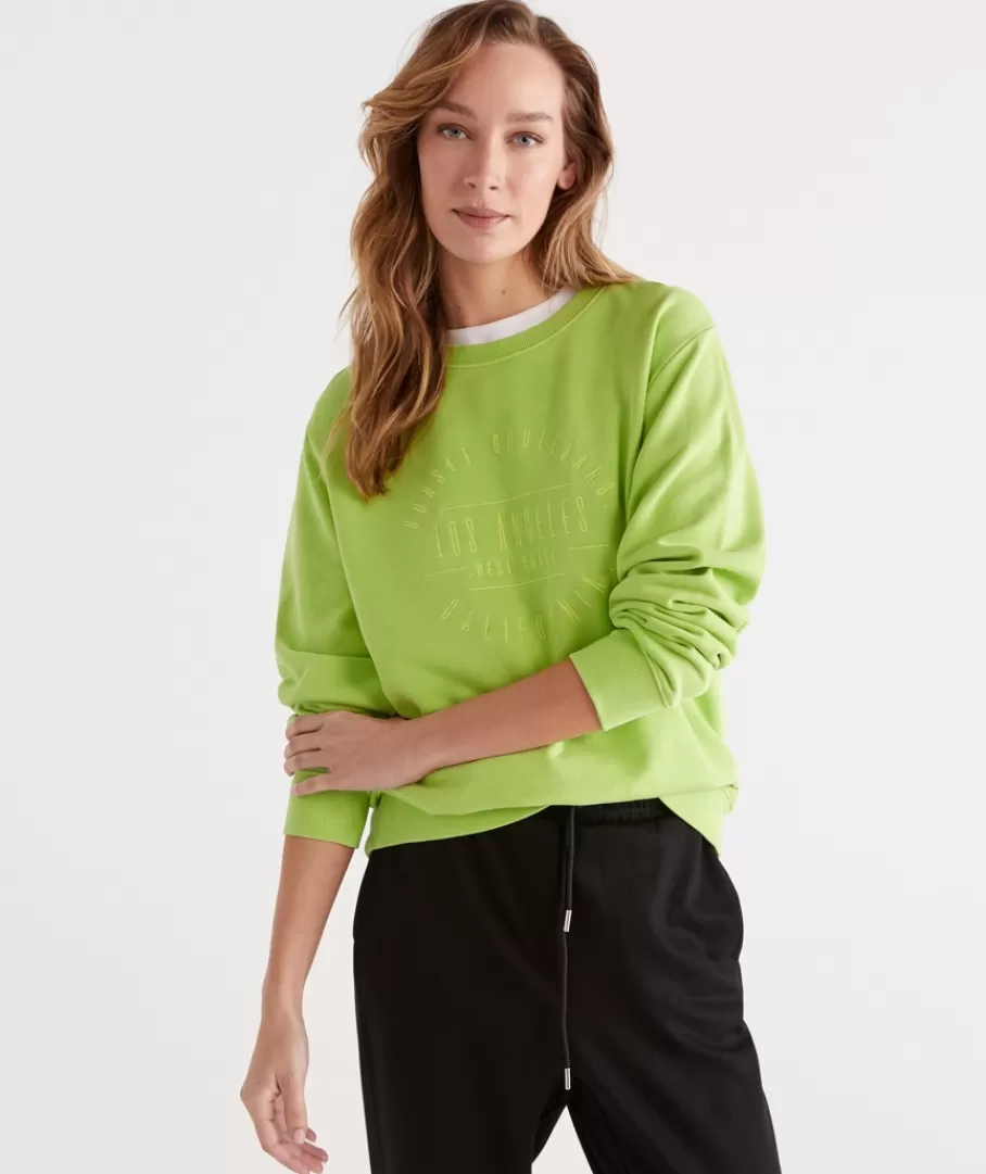 La Embroidered Sweat-Sussan Best