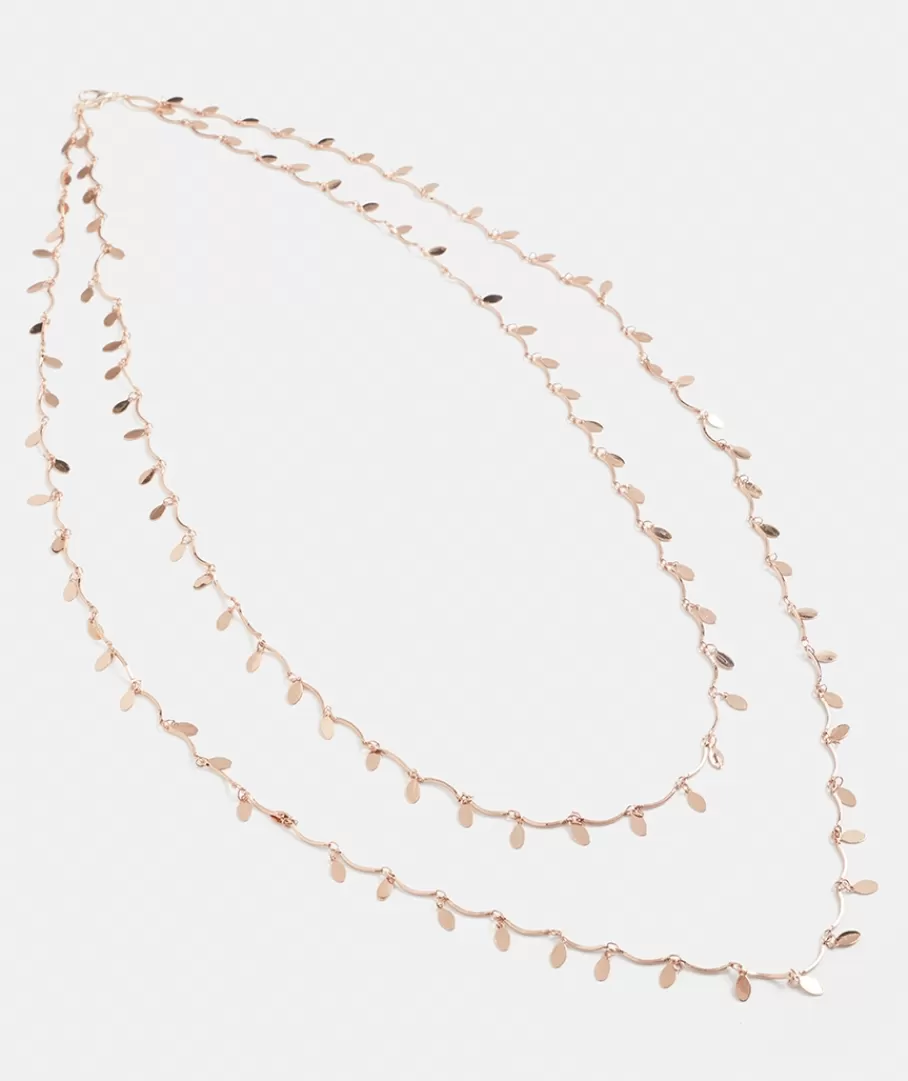 Layered Teardrop Necklace-Sussan Hot