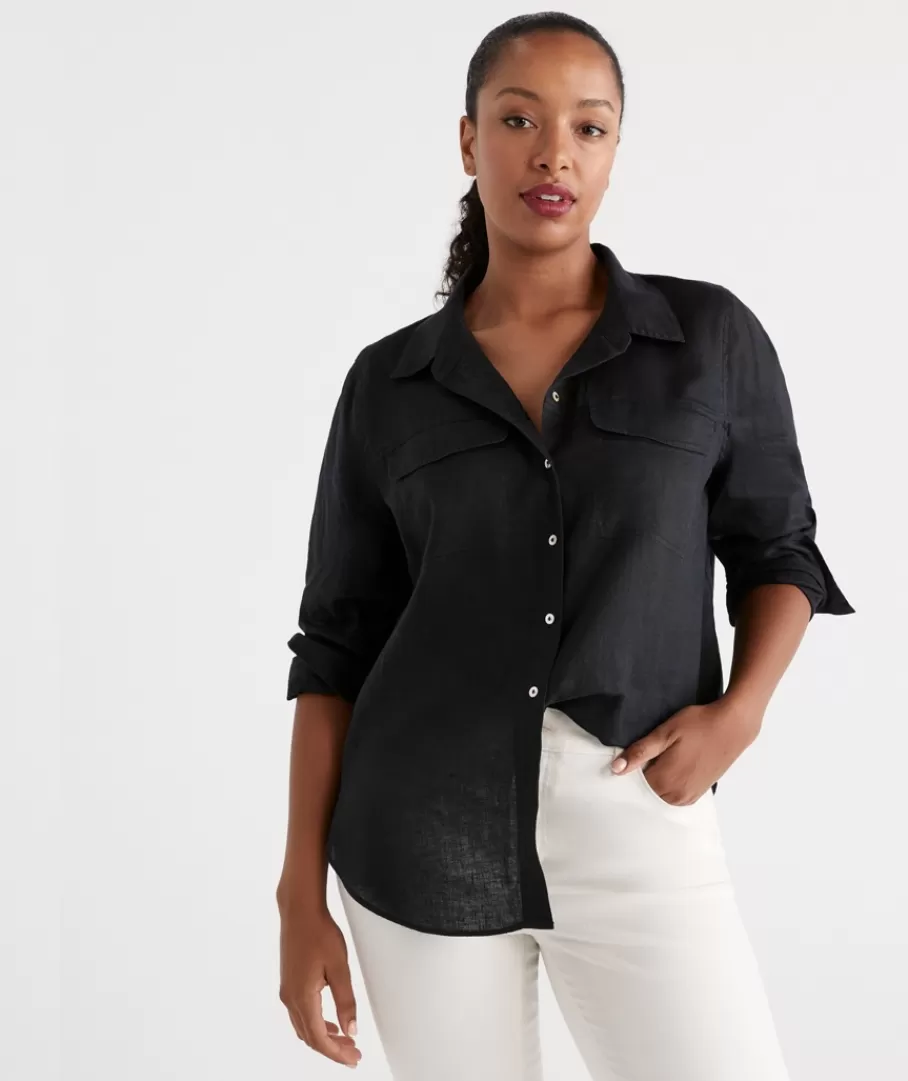 Linen Urban Shirt-Sussan Sale