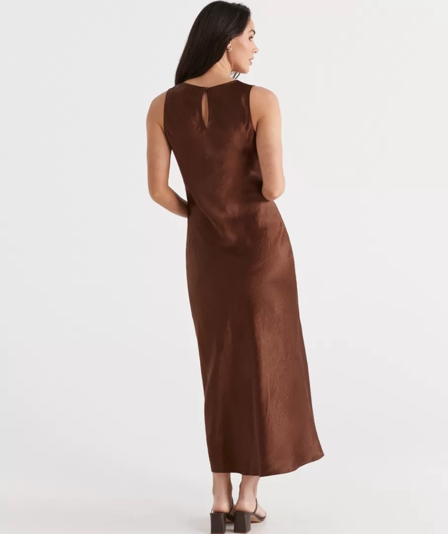 Long Slip Dress-Sussan Store