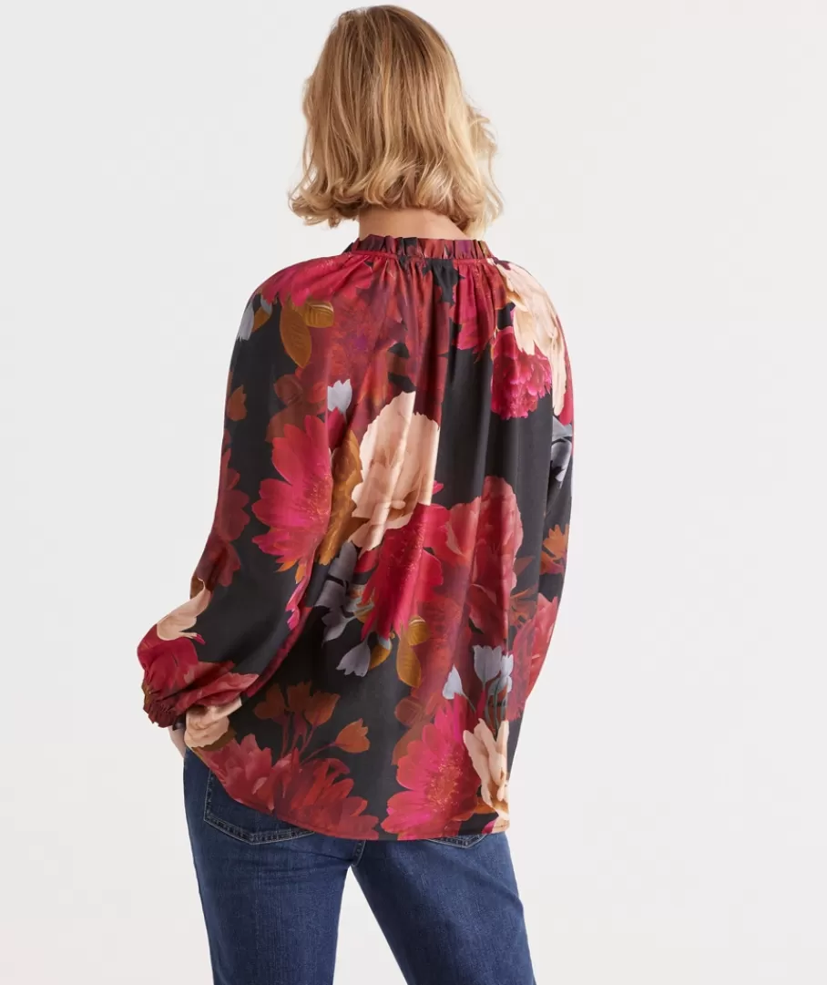 Modern Rose Top-Sussan Discount