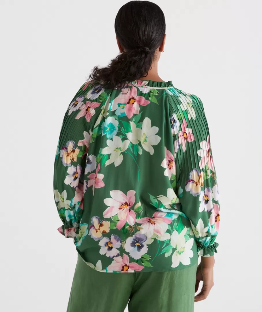 Pastel Floral Blouse-Sussan New