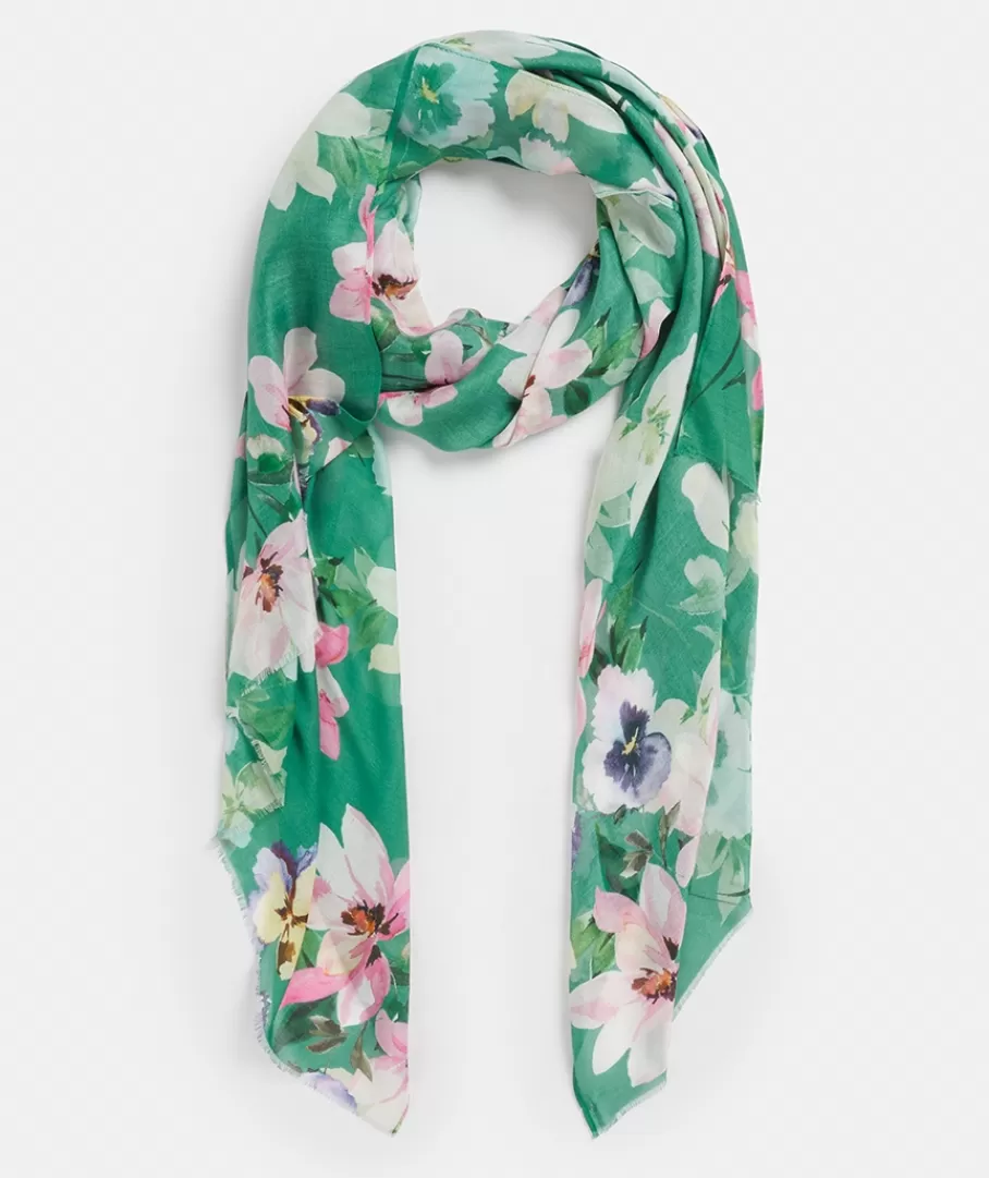 Pastel Floral Scarf-Sussan Discount