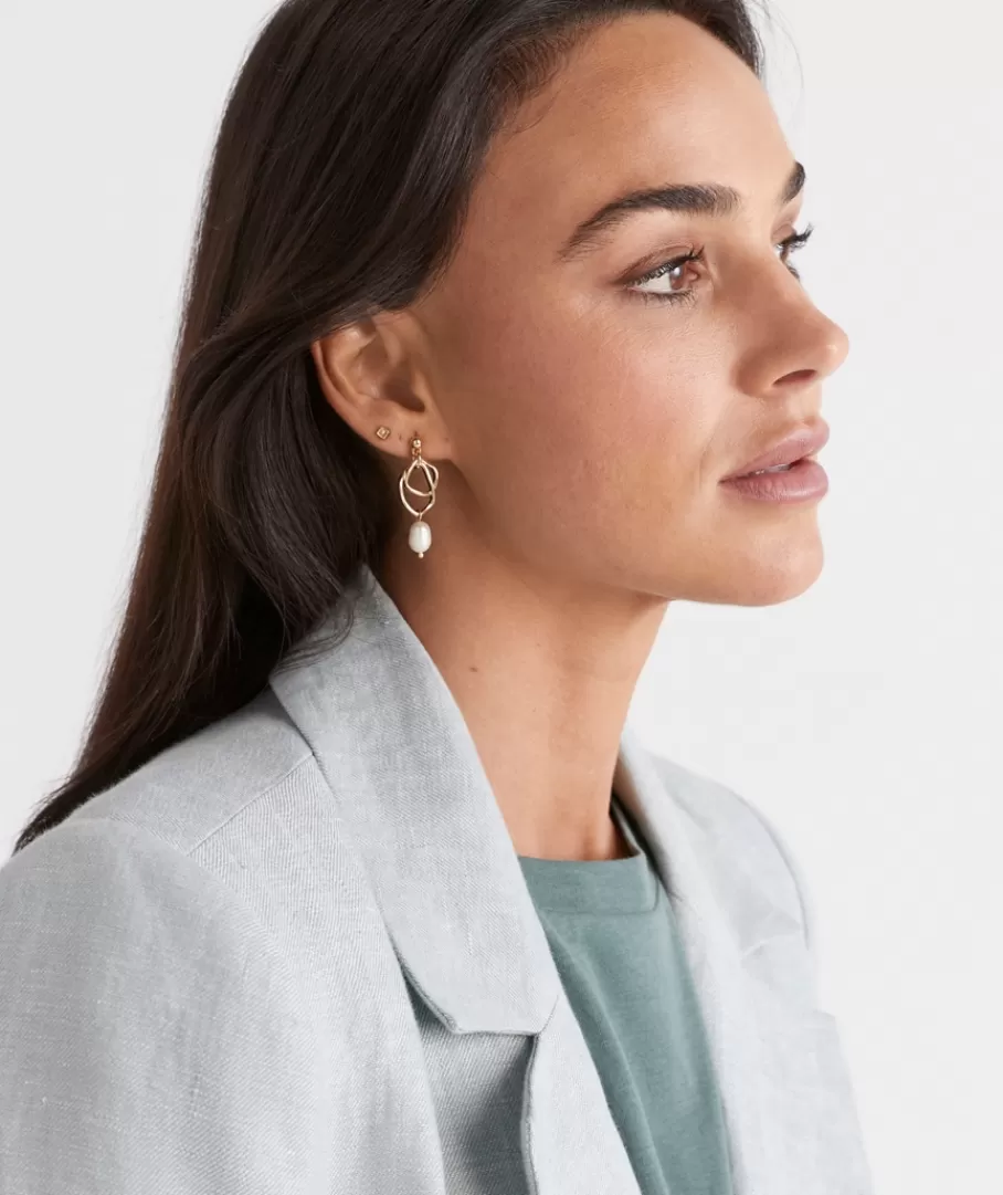 Pearl Drop Earrings-Sussan Flash Sale