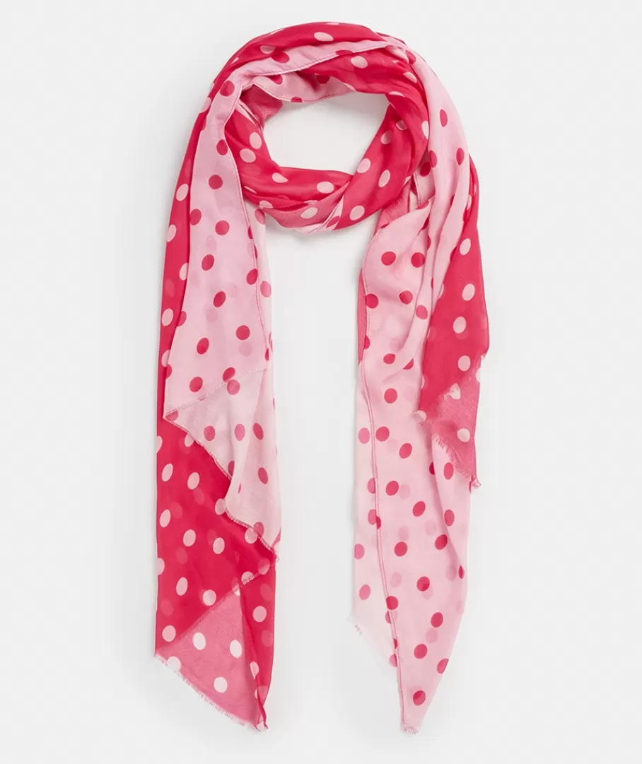 Pink Spot Scarf-Sussan Cheap