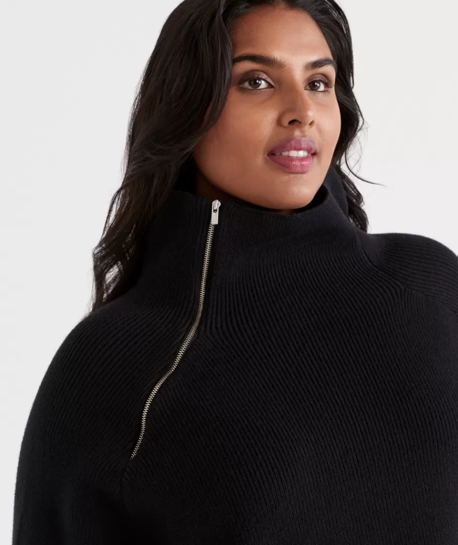 Side Zip Pullover-Sussan Online