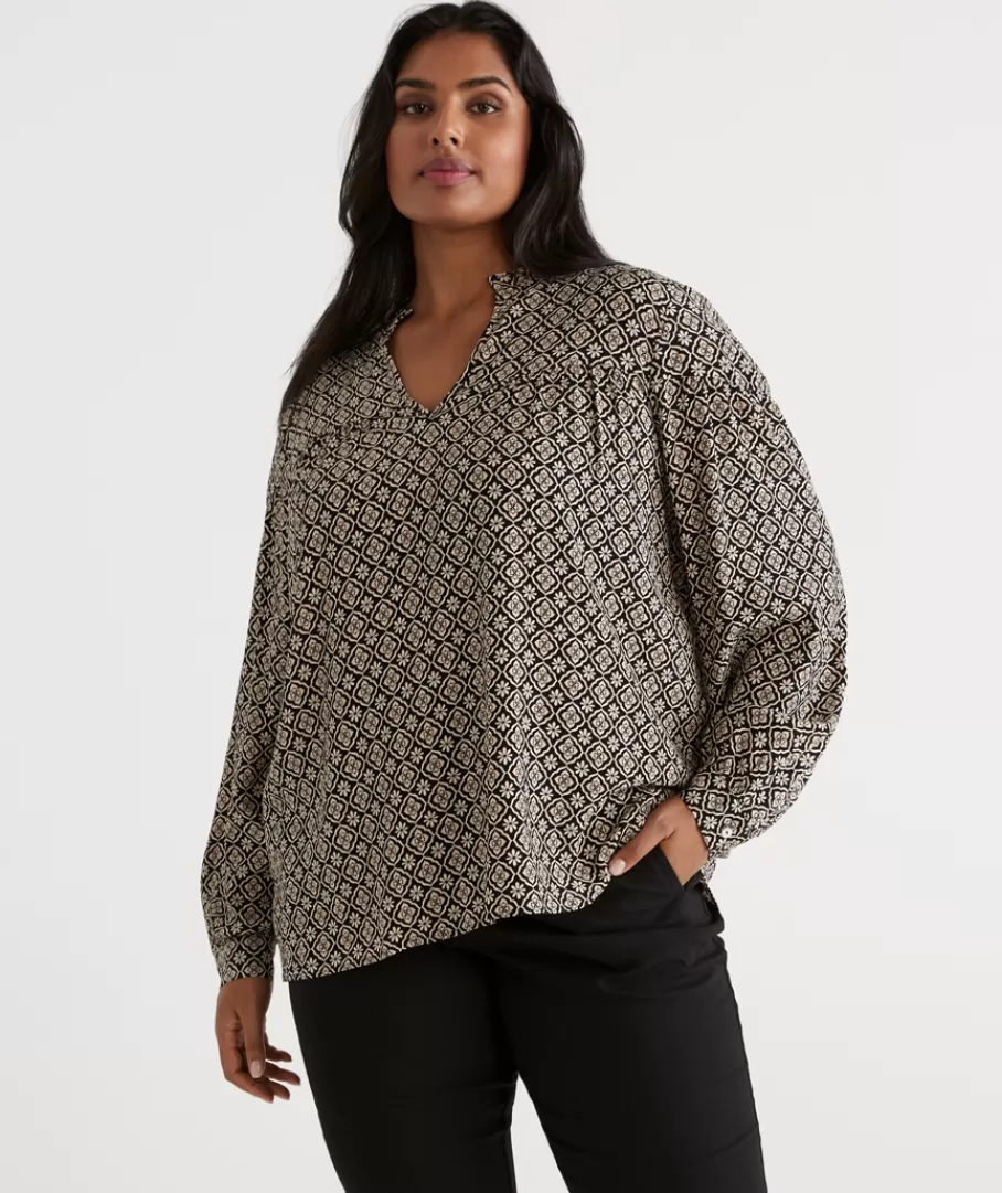 Stamp Geo Top-Sussan Flash Sale