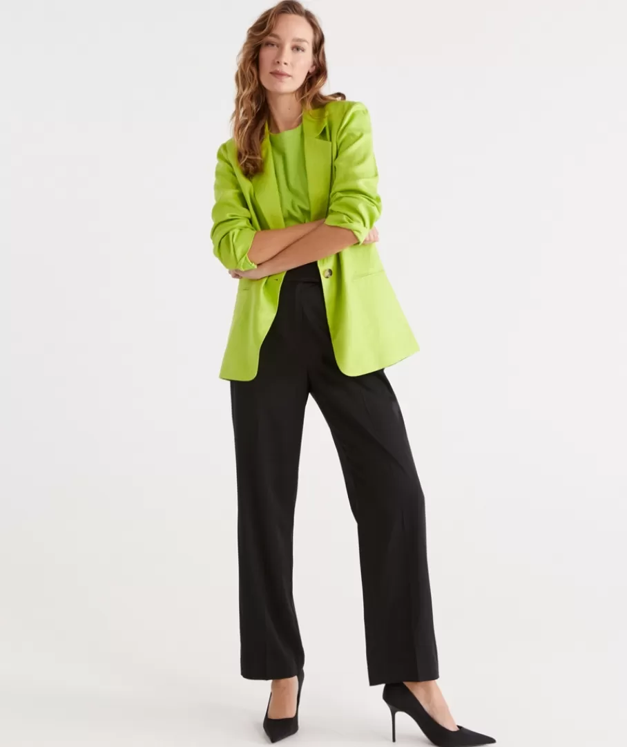 Tailored Straight Leg Pant-Sussan Hot