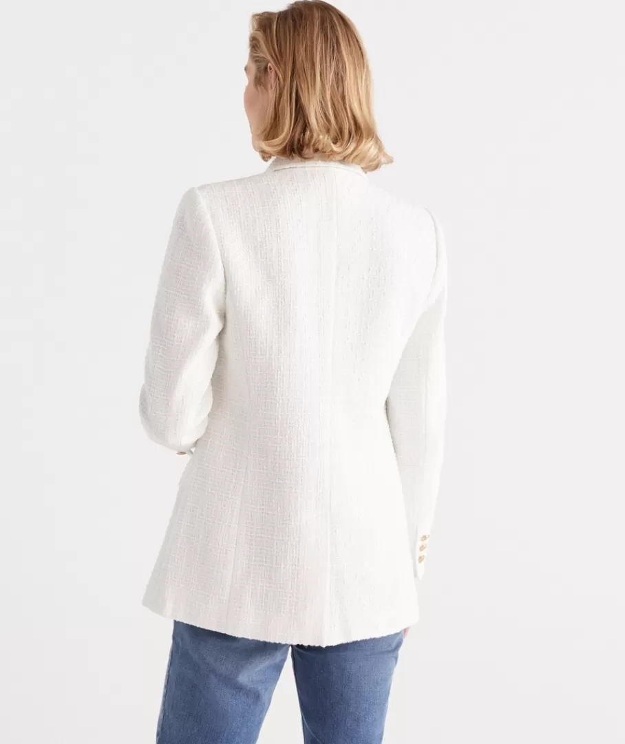 Textured Blazer-Sussan Hot