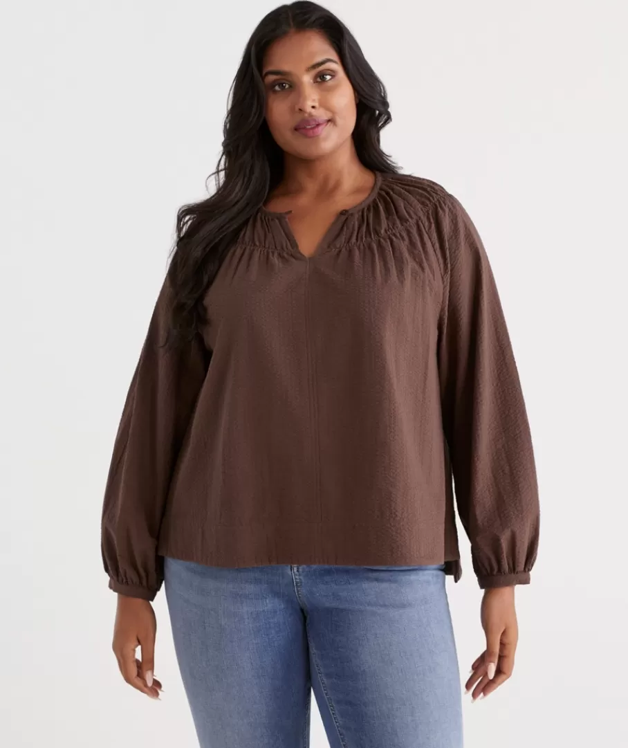 Textured Blouse-Sussan Clearance