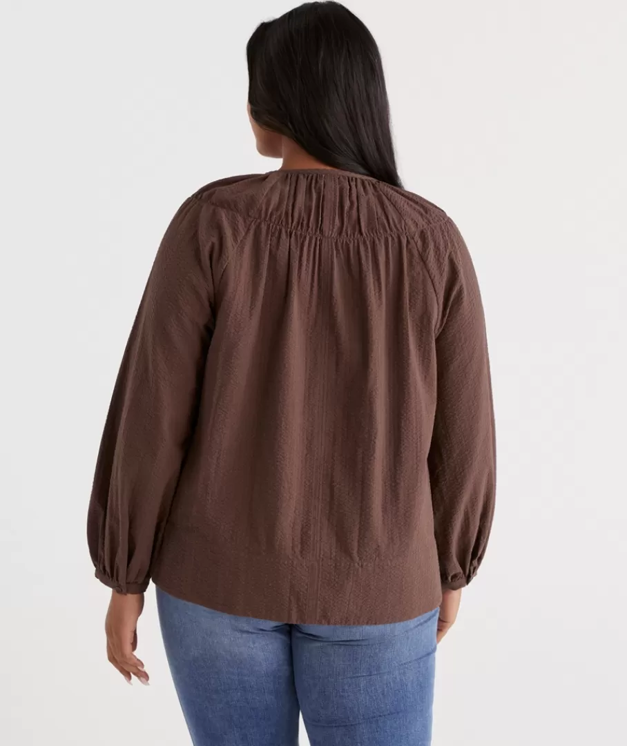 Textured Blouse-Sussan Clearance