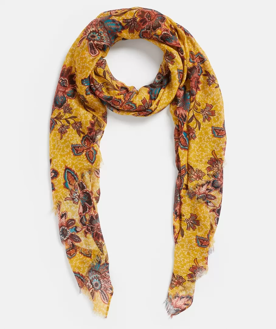 Vine Floral Scarf-Sussan Best