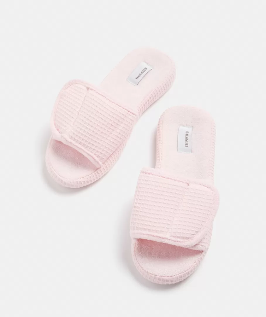 Waffle Adjustable Slipper-Sussan Sale